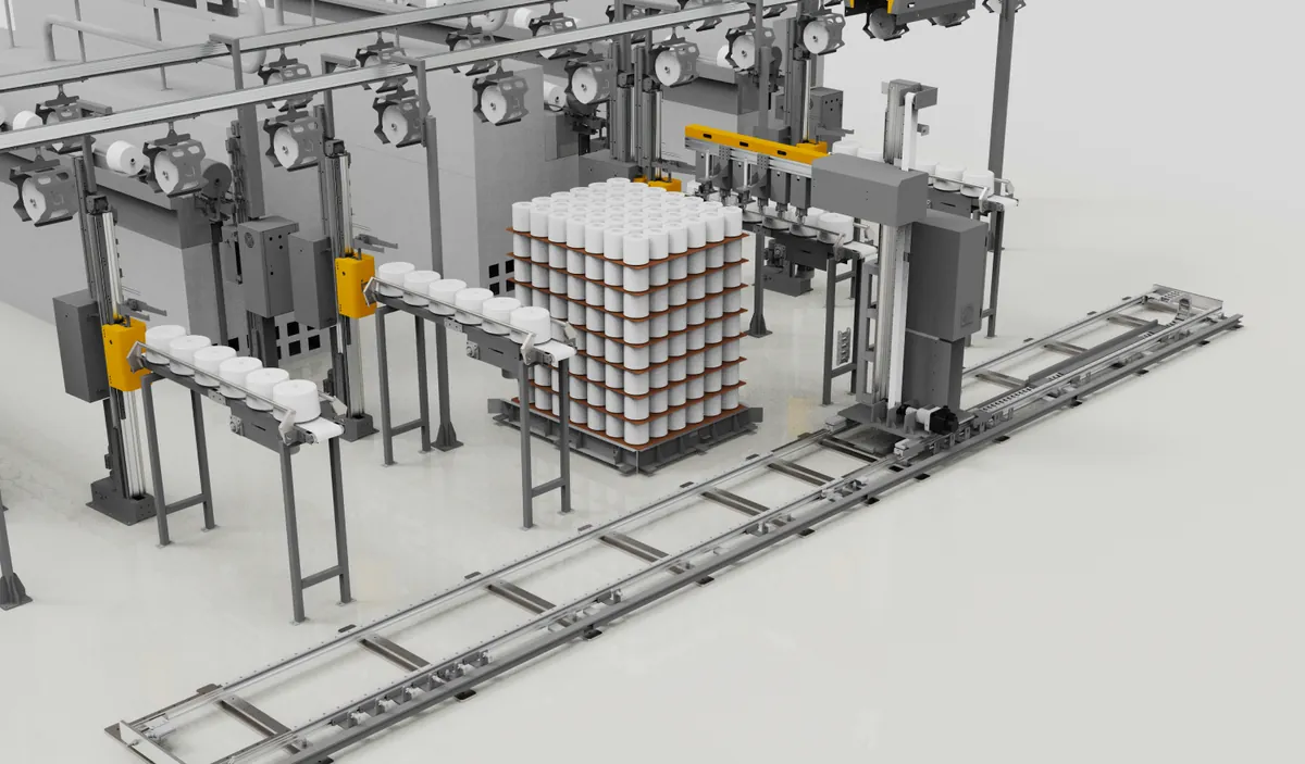 CTS article-wise sorting into pallets